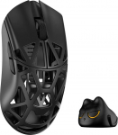Wlmouse Beast X Mini Pro Solid SIdes, Omron Opticals Switches, Black