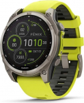Garmin fenix 8 3.3 cm (1.3") 47 mm Digital 260 x 260 pixels Touchscreen Titanium Wi-Fi GPS (satellite)