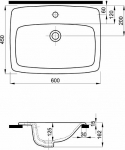 Koło Umywalka Koło Nova Pro 60cm (M31861000)