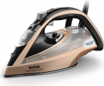 Tefal Ultimate Pure FV9852E0 iron Dry & Steam iron Durilium AirGlide Autoclean soleplate 3200 W Black, Copper