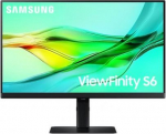 Samsung Monitor 27 inch ViewFinity S60UD IPS 2560x1440 WQHD 16:9 1xHDMI 2xDP(In+Out) 1xUSB-C 90W 3xUSB 3.0 LAN KVM 5ms PinP/PbyP 100Hz HAS+PIV płaski 3YOn-Sit