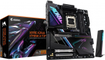 Gigabyte X870E AORUS XTREME AI TOP Motherboard - Supports AMD Ryzen 9000 Series CPUs, 18+2+2 phases VRM, up to 8800MHz DDR5 (OC), 1xPCIe 5.0 M.2 + 3xPCIe 4.0 M.2, WI-FI 7, 10GbE LAN, USB 4