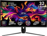 MSI Monitor MPG 321CURX QD-OLED/31.5 inches/LED/UHD/Curv/240/Black