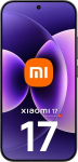 Xiaomi 17 Black - 6.3" 5G smartphone, 12 GB RAM, 512 GB storage, 6330 mAh battery (black)