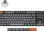Keychron K8M-H3 80% TKL Super Brown Switch RGB Hot-Swap Black