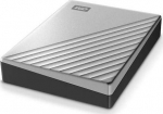 WD Dysk zewnętrzny HDD WD My Passport Ultra 4TB Srebrny (WDBFTM0040BSL-WESN)
