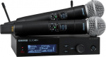 Shure SLXD24D+E/58-G65 - dual digital wireless system with two transmitters/handheld microphones (470 - 606 MHz)