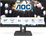 AOC E1 24E1Q computer monitor 60.5 cm (23.8") 1920 x 1080 pixels Full HD LED Black