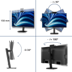 Philips Monitor Philips Philips 27B2N3500JH monitor komputerowy 68,6 cm (27'') 2560 x 1440 px Quad HD LCD Czarny
