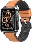 Kumi Smartwatch Kumi KU5 Pro Czarno-brązowy (KU-KU5P/BN)