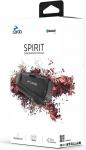 Cardo Spirit motorcycle intercom 2 channels 400 m Black