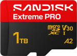 Sandisk Extreme Pro microSD UHS-I 1TB MicroSD 250MB/s (Read) / 170MB/s (Write)
