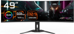 Gigabyte CO49DQ OLED Curved Gaming Monitor - 5120x1440(DQHD), 1800R, 144Hz, 0.03ms, KVM, FreeSync Premium Pro, HDMI 2.1