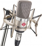 Neumann TLM 102 NI Studio-Set - large-diaphragm condenser microphone with shock mount, nickel