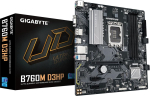 Gigabyte B760M D3HP Motherboard - Intel Core 14th Gen CPUs, 4+1+1 Phases VRM, up to 5600MHz DDR5, 2xPCIe 4.0 M.2, GbE LAN, USB 3.2 Gen 1