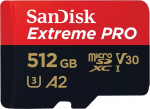Sandisk Extreme PRO 512 GB MicroSDXC UHS-I Class 10