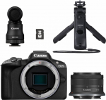 Canon Aparat Canon EOS R50 czarny + RF-S 18-45mm f/4.5-6.3 IS STM Creator Kit (5811C035)