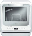 Boman n TSG 5704 Countertop dishwasher 2 place settings D white