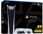 Sony PS5 Digital Edition 825GB E-Chassis with 2 Controllers White EU