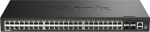 D-Link Smart Managed Switch DGS-1530-52P/E 48 Ports GE PoE(30W) + 4 Ports 10G SFP+ 370W