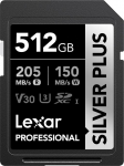 Lexar Professional SILVER PLUS SDXC 512GB memory card