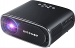 Blitzwolf BW-V4 1080p LED beamer / projector, Wi-Fi + Bluetooth (black)