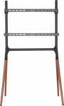 Logilink TV stand 49-70 inches with walnut wooden legs