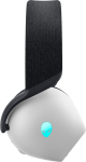 Dell Alienware Tri-Mode Wireless Gaming Headset AW725H - Headset - ohrumschliessend - Bluetooth / 2,4 GHz Funkfrequenz - kabellos, kabelgebunden - 3,5 mm Stecker - Lunar Light