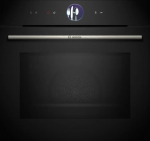 Bosch Įmontuojama orkaitė su mikrobangų krosnelės funkcija Bosch 8 serija, HMG776KB1, 67 l