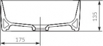 Cersanit Umywalka Cersanit Crea 35cm (K114-007-ECO)