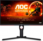 AOC G3 25G3ZM/BK computer monitor 62.2 cm (24.5") 1920 x 1080 pixels Full HD Black, Red