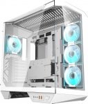 Darkflash DY470 computer case (white) + 4 fans