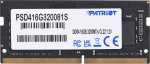 Patriot Memory Signature PSD416G320081S memory module 16 GB 1 x 16 GB DDR4 3200 MHz