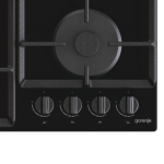 Gorenje GTW641EB hob Black Built-in 60 cm Gas 4 zone(s)