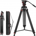 Neewer TP75 Adjustable Tripod with Oil-Damped Head