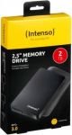 Intenso HDD External 2.5" 2TB USB 3.2 with Leather Case, Black EU (6023580)