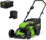 Greenworks Kosiarka akumulatorowa Greenworks 60V kosiarka 46 cm zestaw, ładowarka + akumulator 4Ah (GD60LM46HPK4)