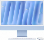 Apple iMac 24 inch: M4 10/10, 24GB, 512GB SSD - Blue