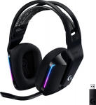Logitech Headphones Wireless G733 Lightspeed for Gaming, RGB, Black EU (981-000864)