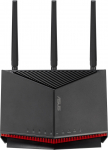 Asus RT-BE86U juhtmevaba ruuter 10 Gigabit Ethernet Kaks sagedusala (2,4 GHz / 5 GHz) Must