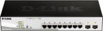 D-Link Switch DGS-1210-10P Switch 8GE PoE 2SFP