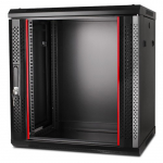 12U 19'' Pakabinama spinta/ 600 x 600 x 635mm/ Juoda/ Nesumontuota