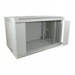 4U 19'' Pakabinama spinta/ 600 x 450 x 235mm/ Pilka/ Nesumontuota