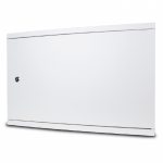 2U 19'' Sieninė skirstomoji spinta CCTV, SIGNALIZACIJA, IT/ 580*500*130mm / Pilka/ Surinkta