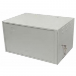 6U 19'' Pakabinama spinta/ 540 x 450/ Pilka /Surinkti