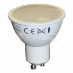 LED-prožektor - 7W GU10 SMD Valge Plastik 2700K