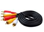 &Uuml;henduskaabel 3RCA-3RCA