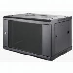 18U 19'' Pakabinama spinta/ 450 x 600mm/ Juoda/ Nesumontuota