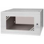 4U 19'' Pakabinama spinta/ 600 x 450 x 235mm/ Pilka/ Nesumontuota