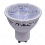7W SPOT GU10 PLASTIK L&Auml;&Auml;TSEGA 3000K DIMMERDATAV